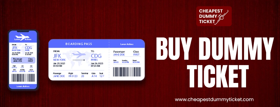 buy dummy ticket