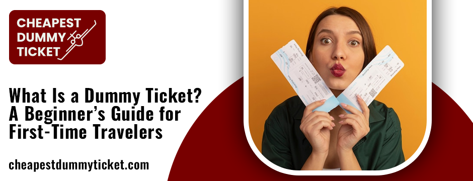 What Is a Dummy Ticket A Beginner’s Guide for First-Time Travelers