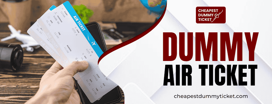 dummy air ticket