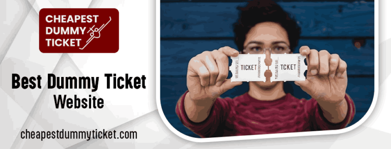 best dummy ticket website