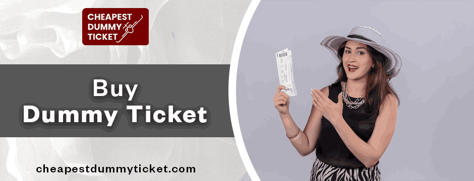 buy dummy ticket