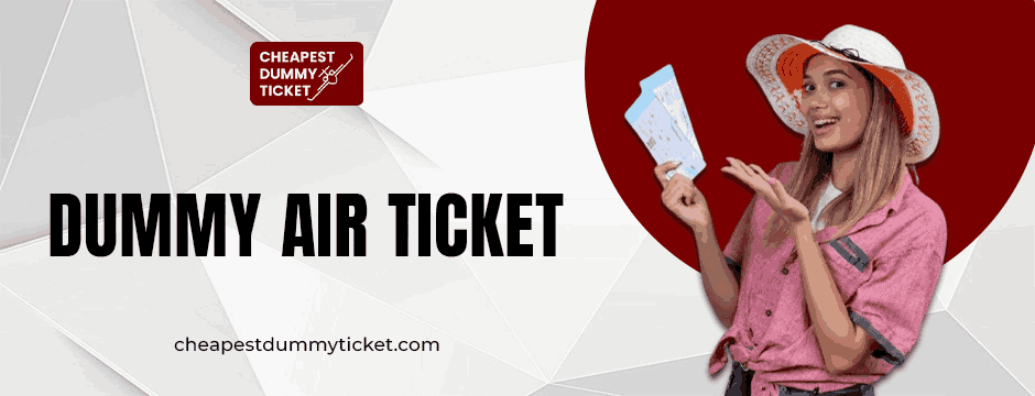 dummy air ticket