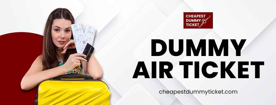 dummy air ticket