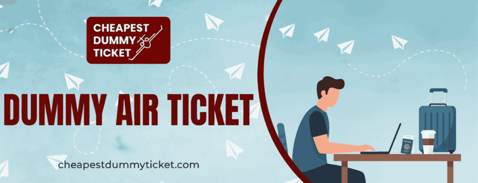 dummy air ticket