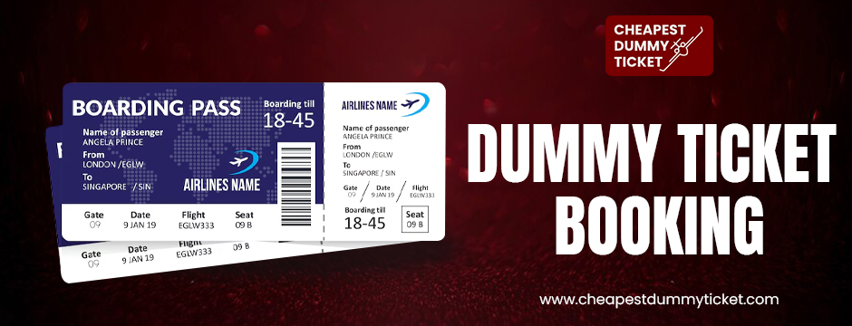 Dummy Ticket Booking