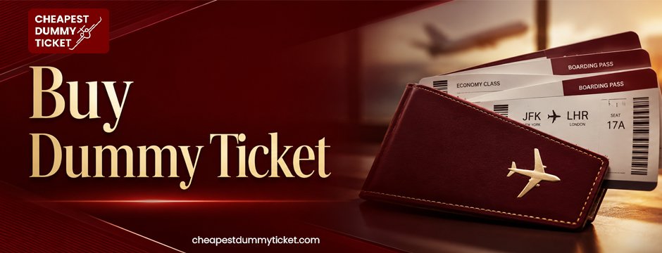 buy dummy ticket