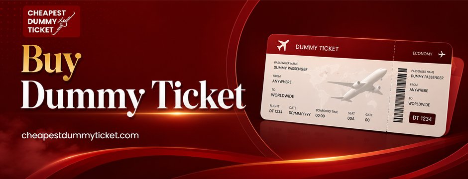 Buy Dummy Ticket