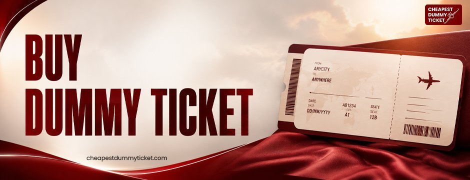 Buy Dummy Ticket