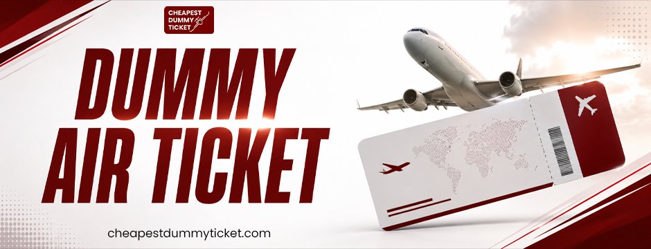 Dummy Air Ticket
