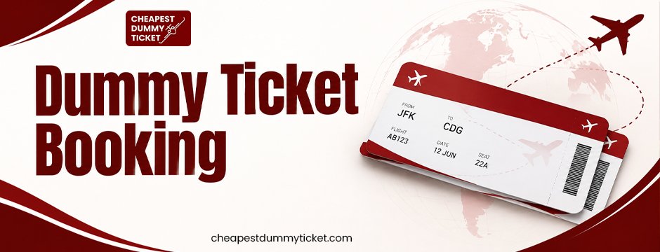 Dummy ticket booking