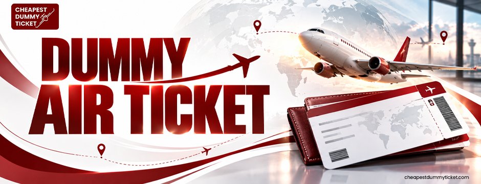 Dummy Air ticket