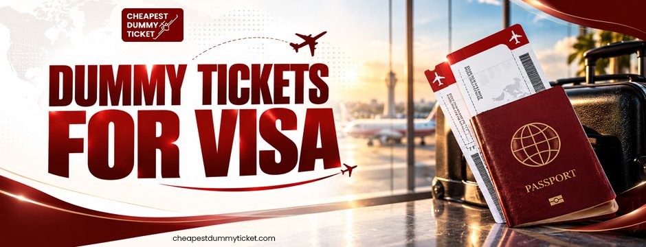 Dummy tickets for visa